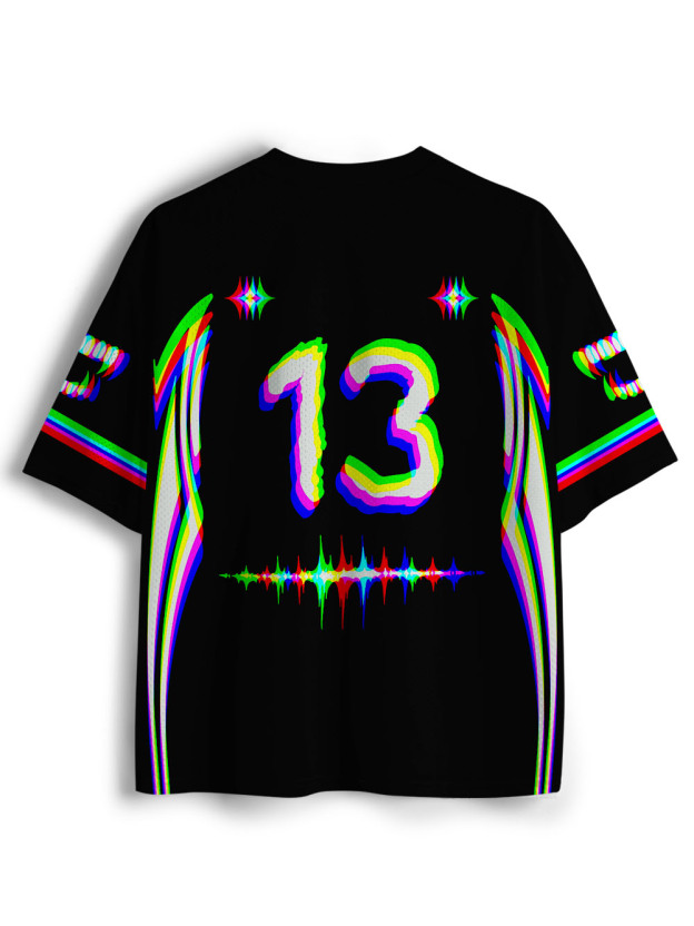 The devil's kiss corrupts the soul Mesh Jersey