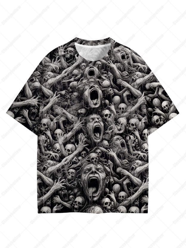Abyssal Scream Graphic T-shirt