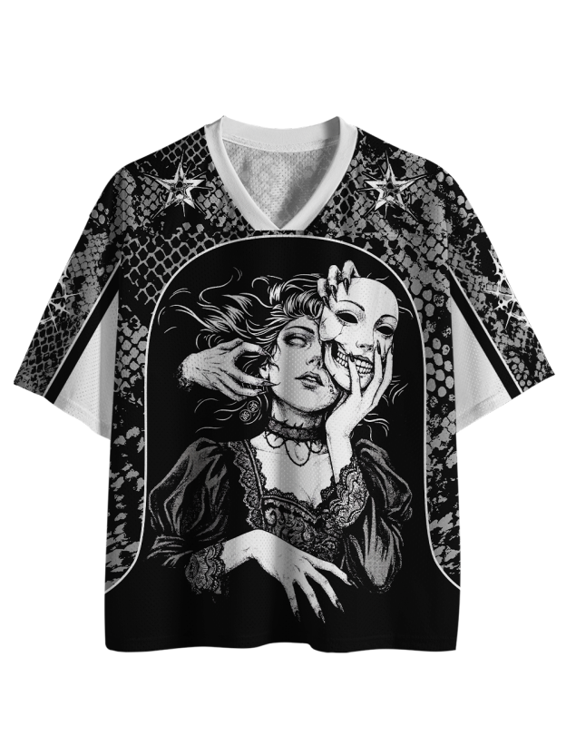 Desire Mask Girl Mesh Jersey