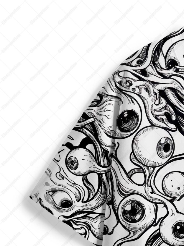 Terrified Eyes Graphic T-shirt