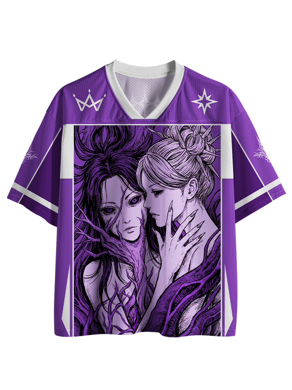 Dual Bloom Mesh Jersey