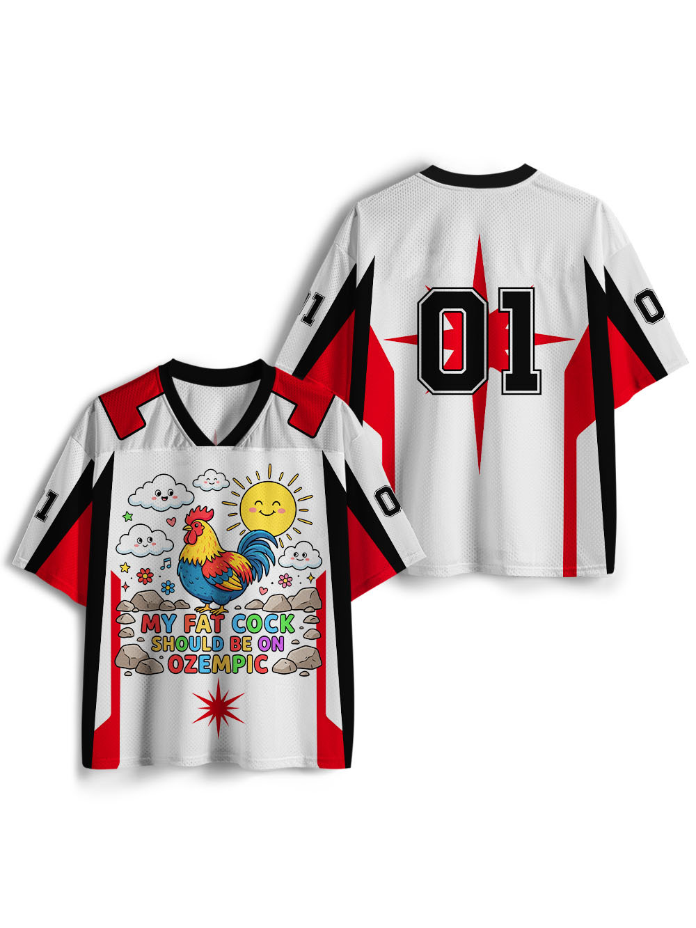 My fat cook should be on ozempic Mesh Jersey