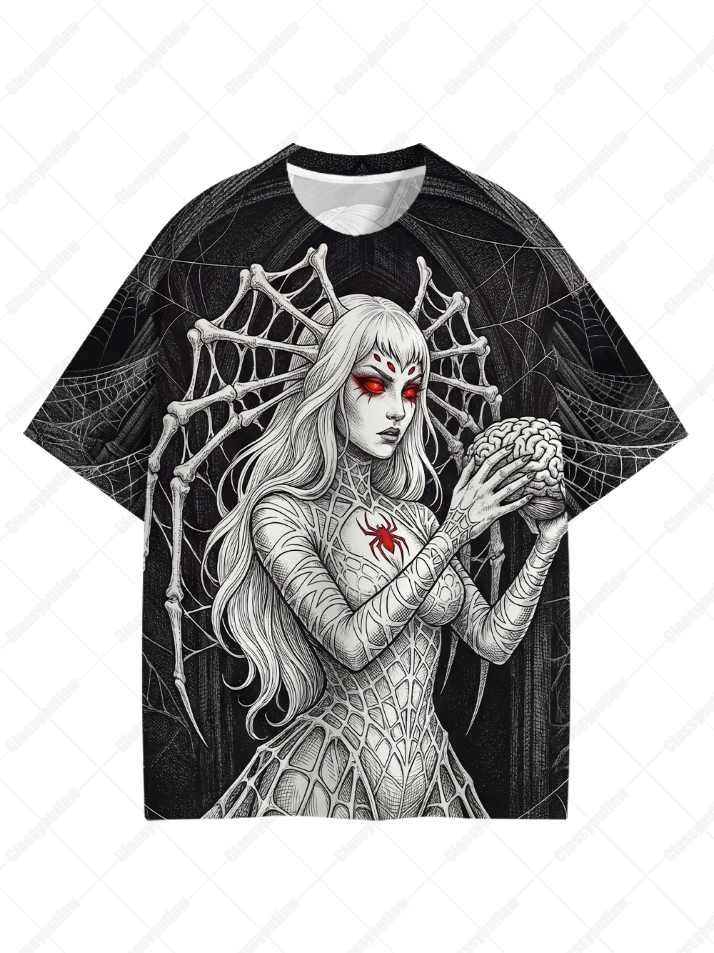 Dark Synapse Priestess Graphic T-shirt