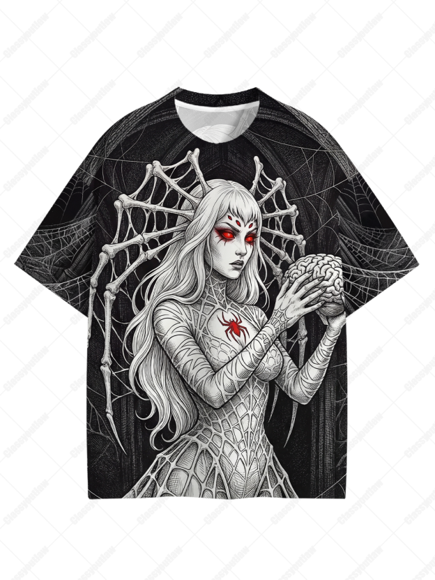 Dark Synapse Priestess Graphic T-shirt