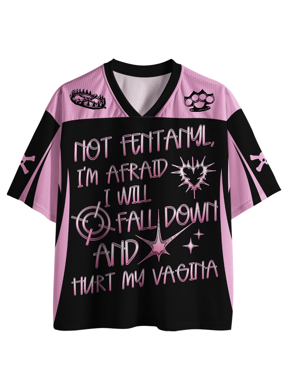 Toxic Sweetheart Statement Mesh Jersey