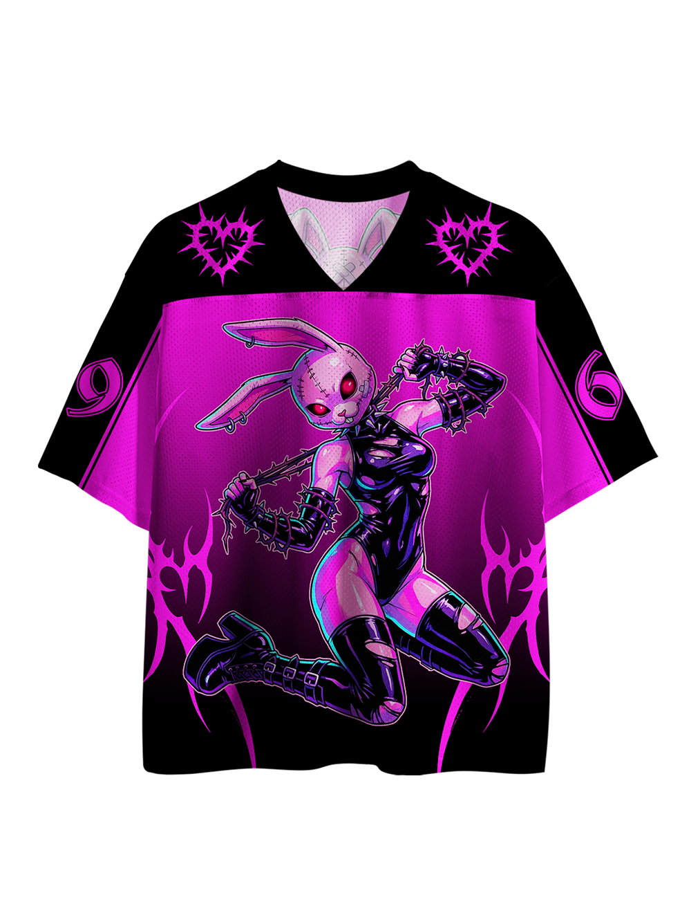 Neon Sinner Mesh Jersey-ClassyOutlaw Sale