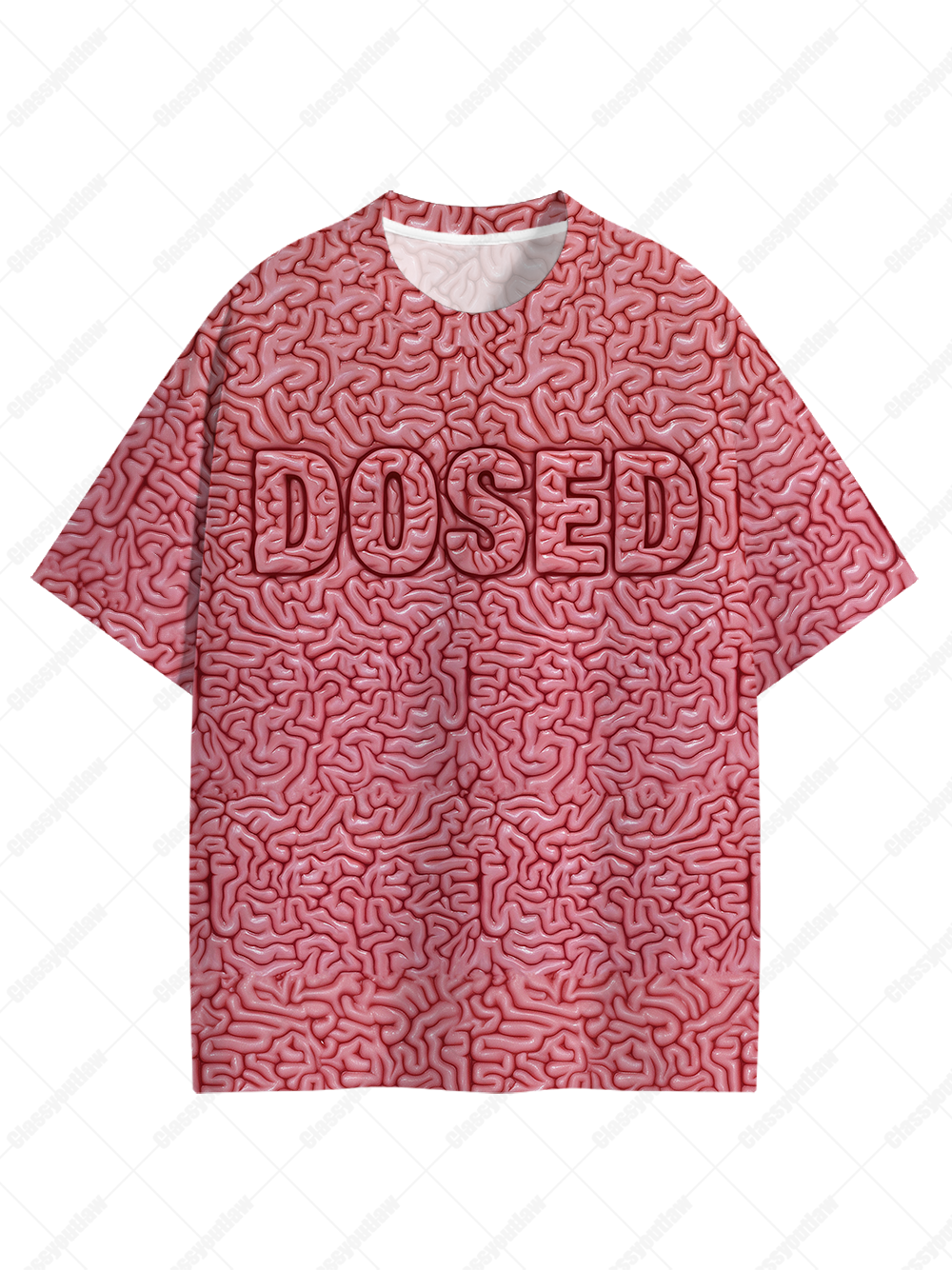DOSED Mind Texture Graphic T-shirt