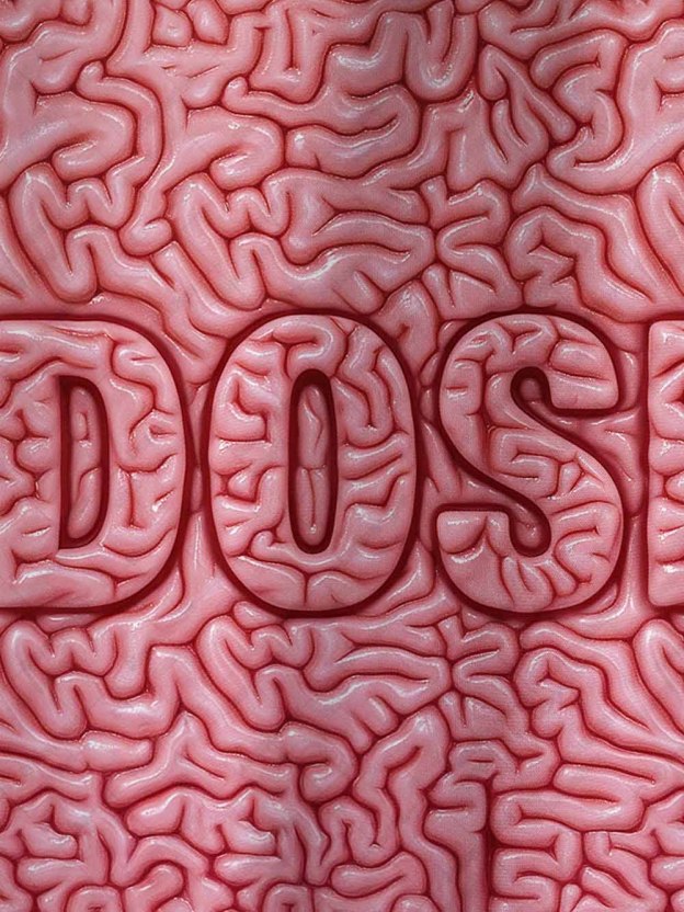 DOSED Mind Texture Graphic T-shirt