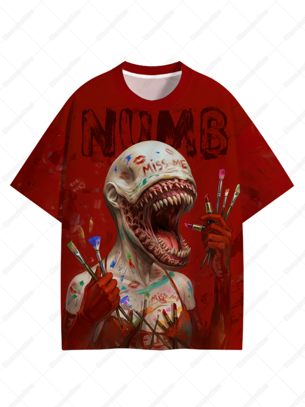 Self‑Inflicted Art Graphic T-shirt