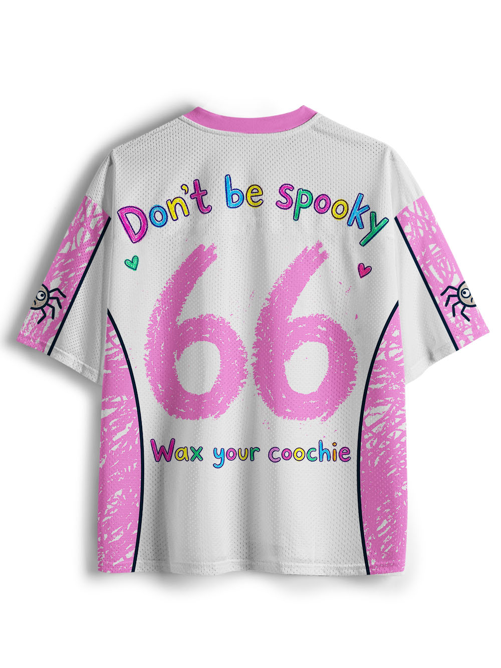 Cute but Creepy Mesh Jersey
