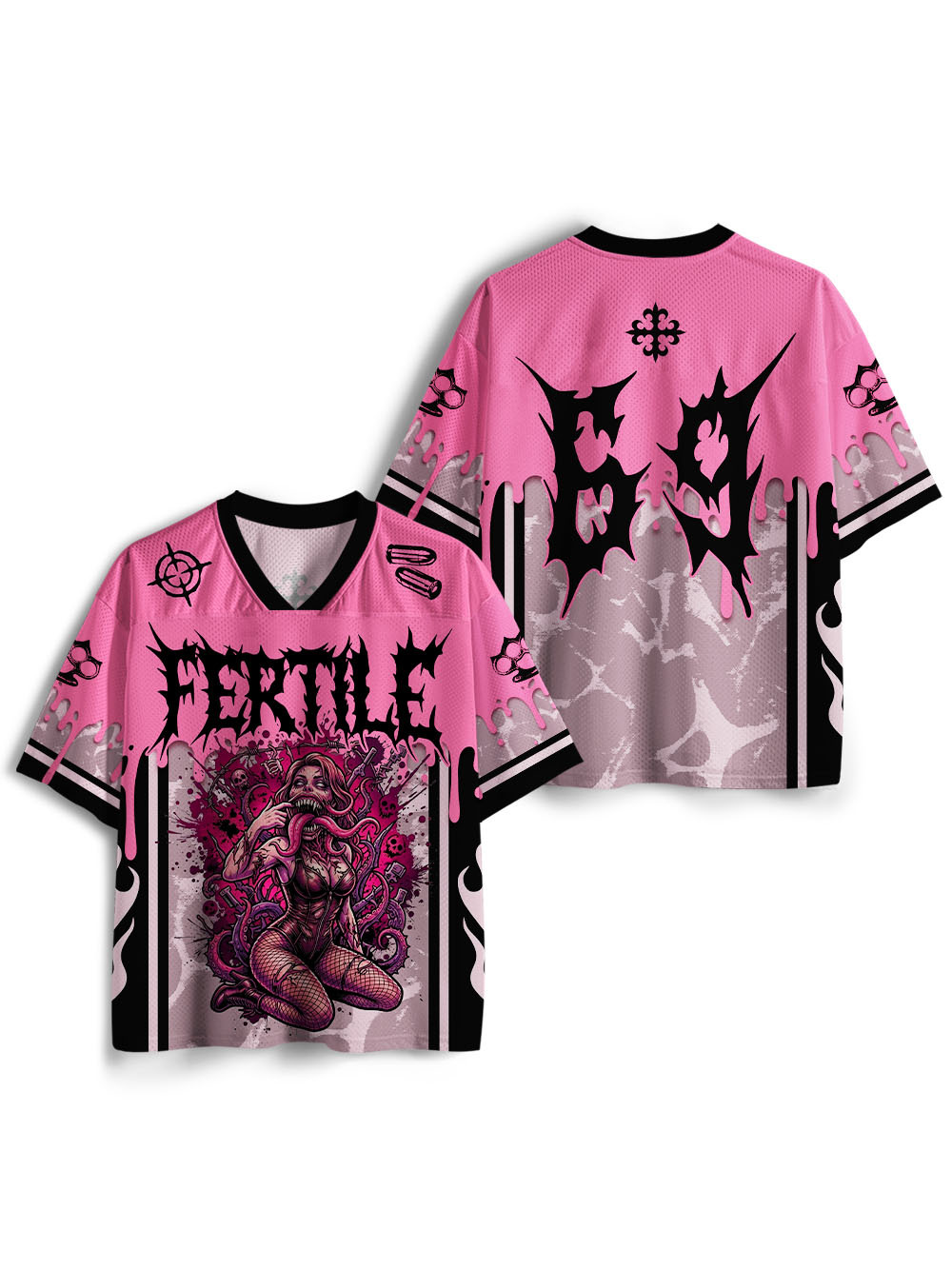 Pink Chaos FERTILE Mesh Jersey