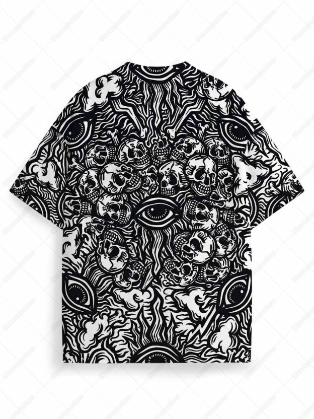 Skulls & Omens Graphic T-shirt