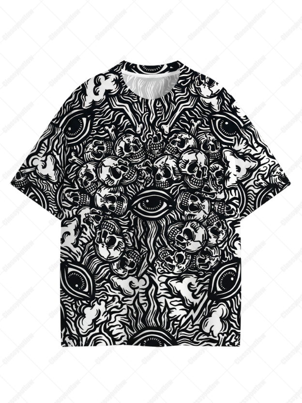 Skulls & Omens Graphic T-shirt