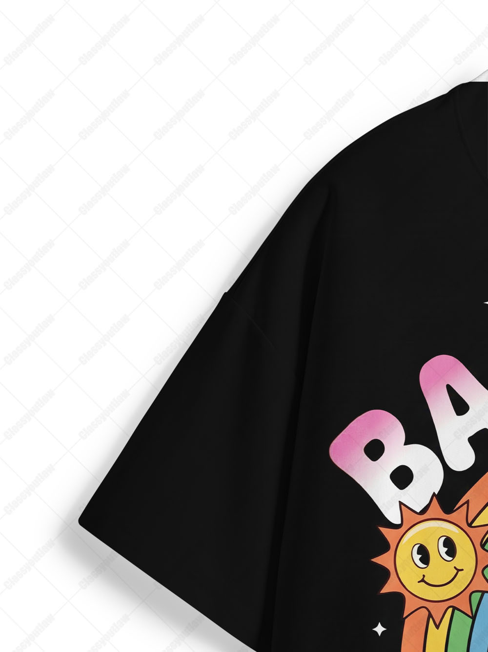 Ironic Rainbow Graphic T-shirt