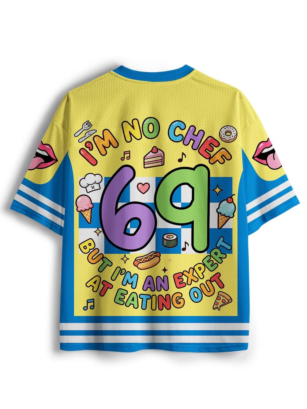 Kawaii Burger Mesh Jersey
