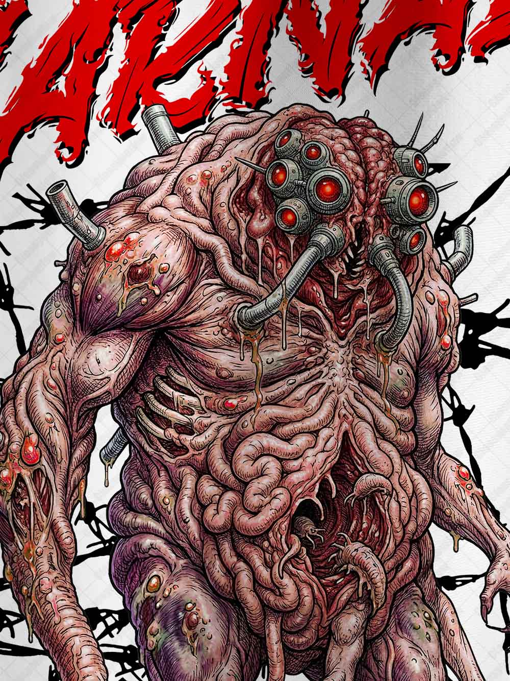 Flesh God Rising Graphic T-shirt