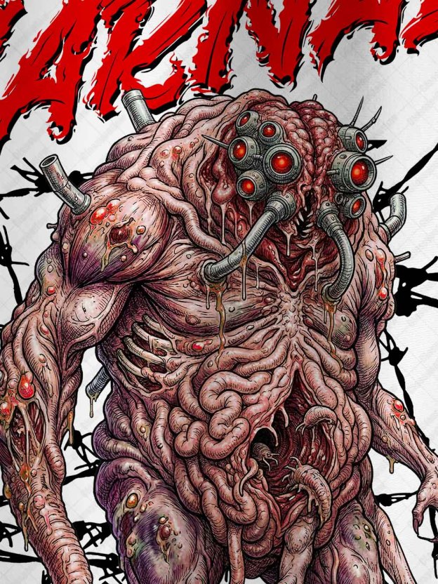 Flesh God Rising Graphic T-shirt