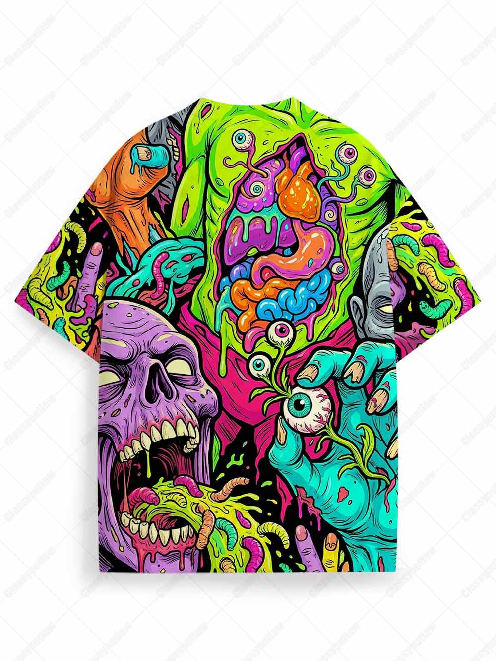 Neon Carnage Graphic T-shirt