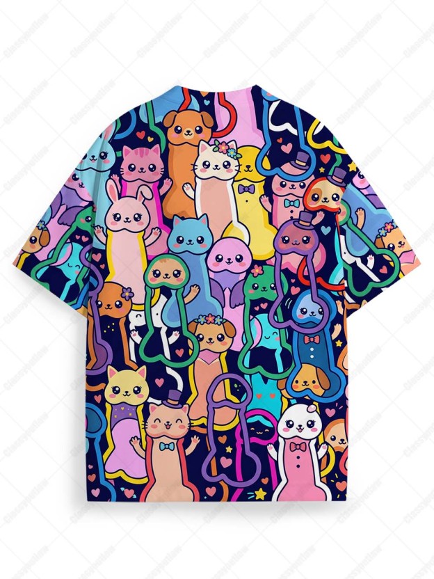 Psycho Meow Club Graphic T-shirt