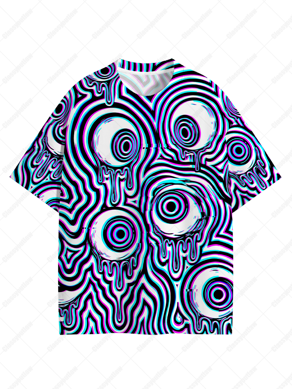 Hypno Wave Graphic T-shirt