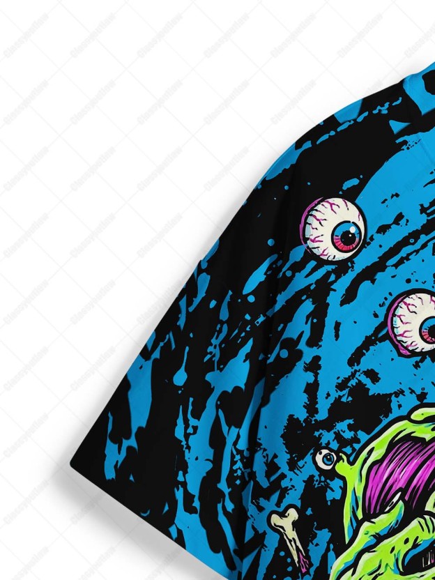 Bio‑Wave Anomaly Graphic T-shirt