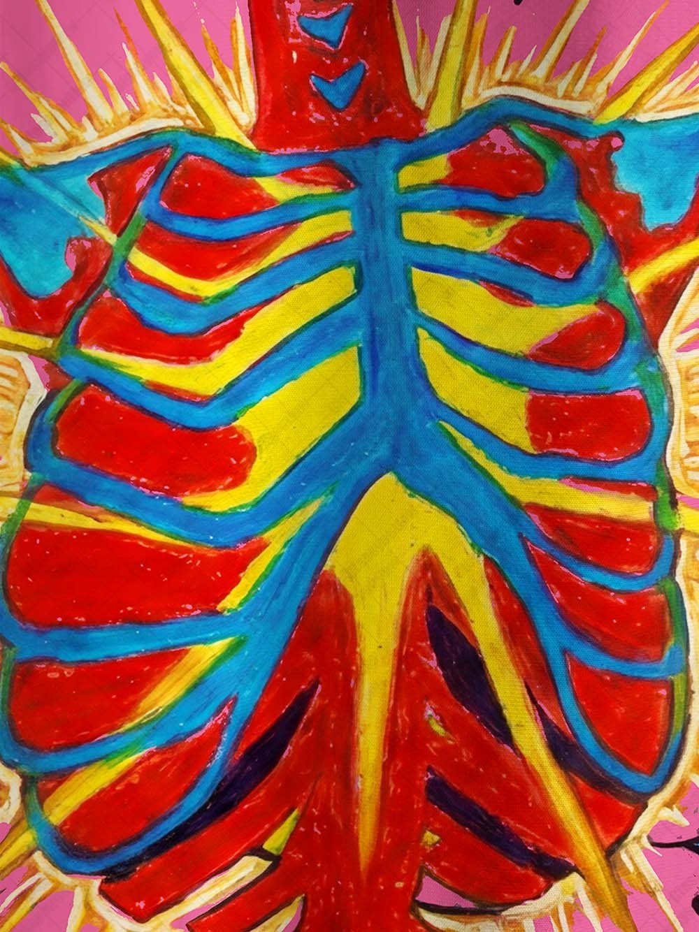 Candycore Ribcage Graphic T-shirt