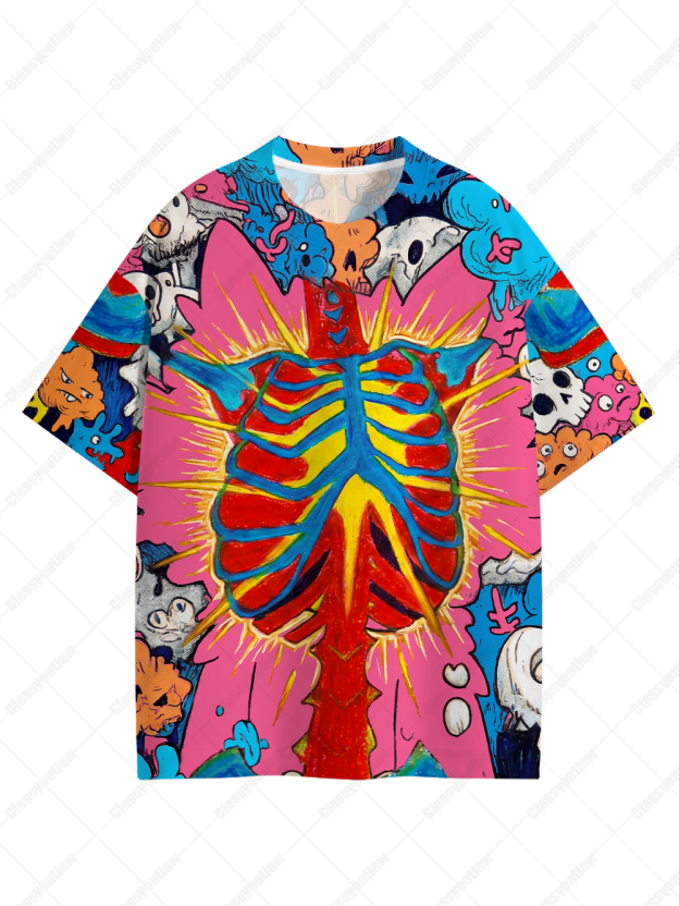 Candycore Ribcage Graphic T-shirt