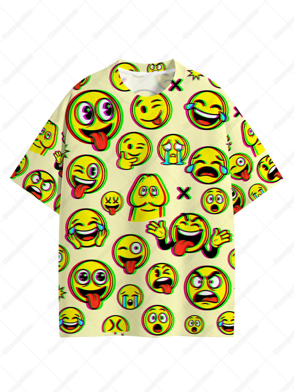 Emoji Overdose Graphic T-shirt