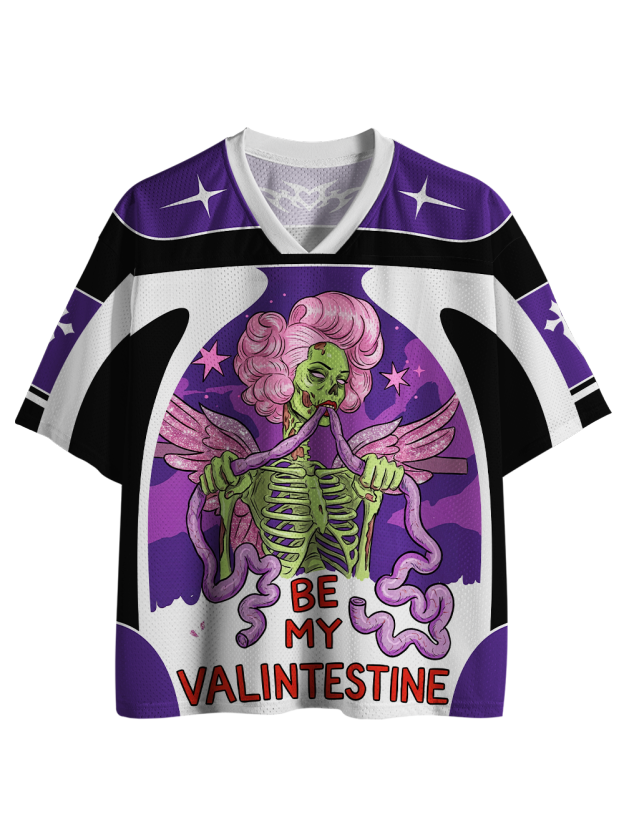 BE MY VALINTESINE Mesh Jersey