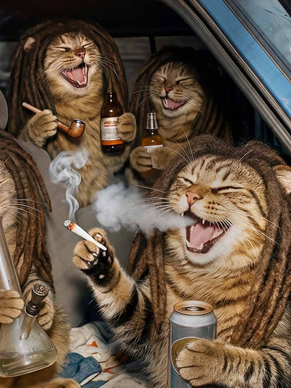 Fur Patrol – Wild Night Meme Graphic T-shirt