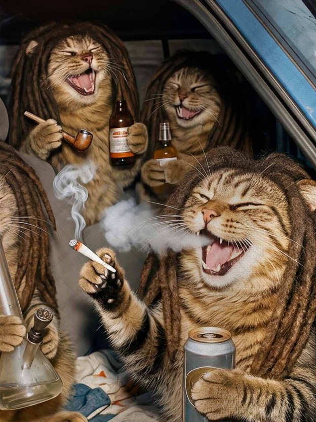 Fur Patrol – Wild Night Meme Graphic T-shirt