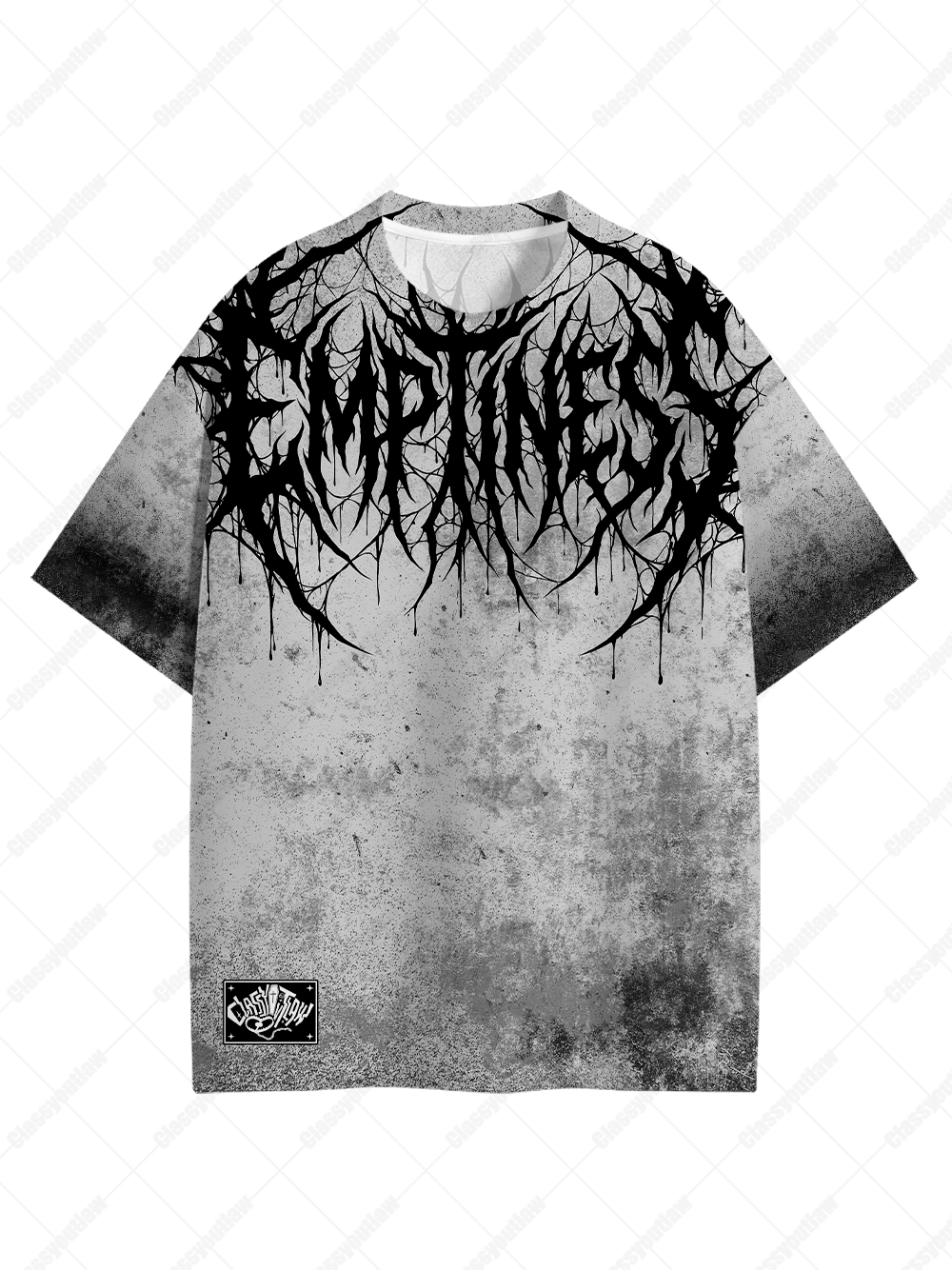 Roots of Nothing – Abstract Darkcore Graphic T-shirt