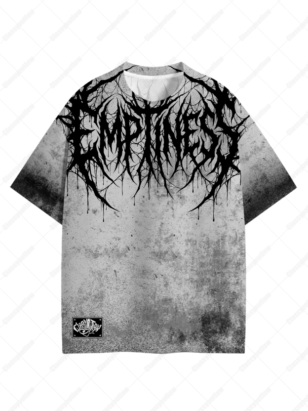 Roots of Nothing – Abstract Darkcore Graphic T-shirt