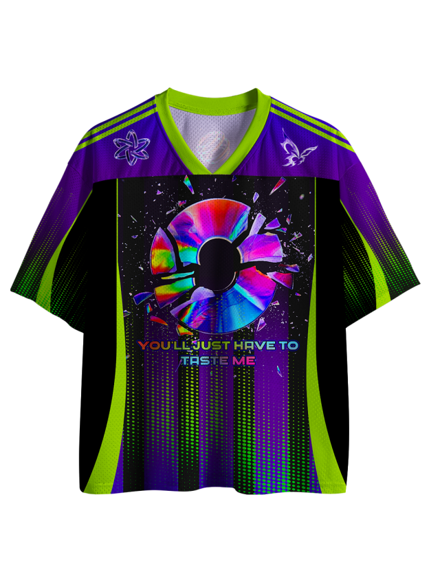 Holo Crash – Electric Sensation Techwear Mesh Jersey