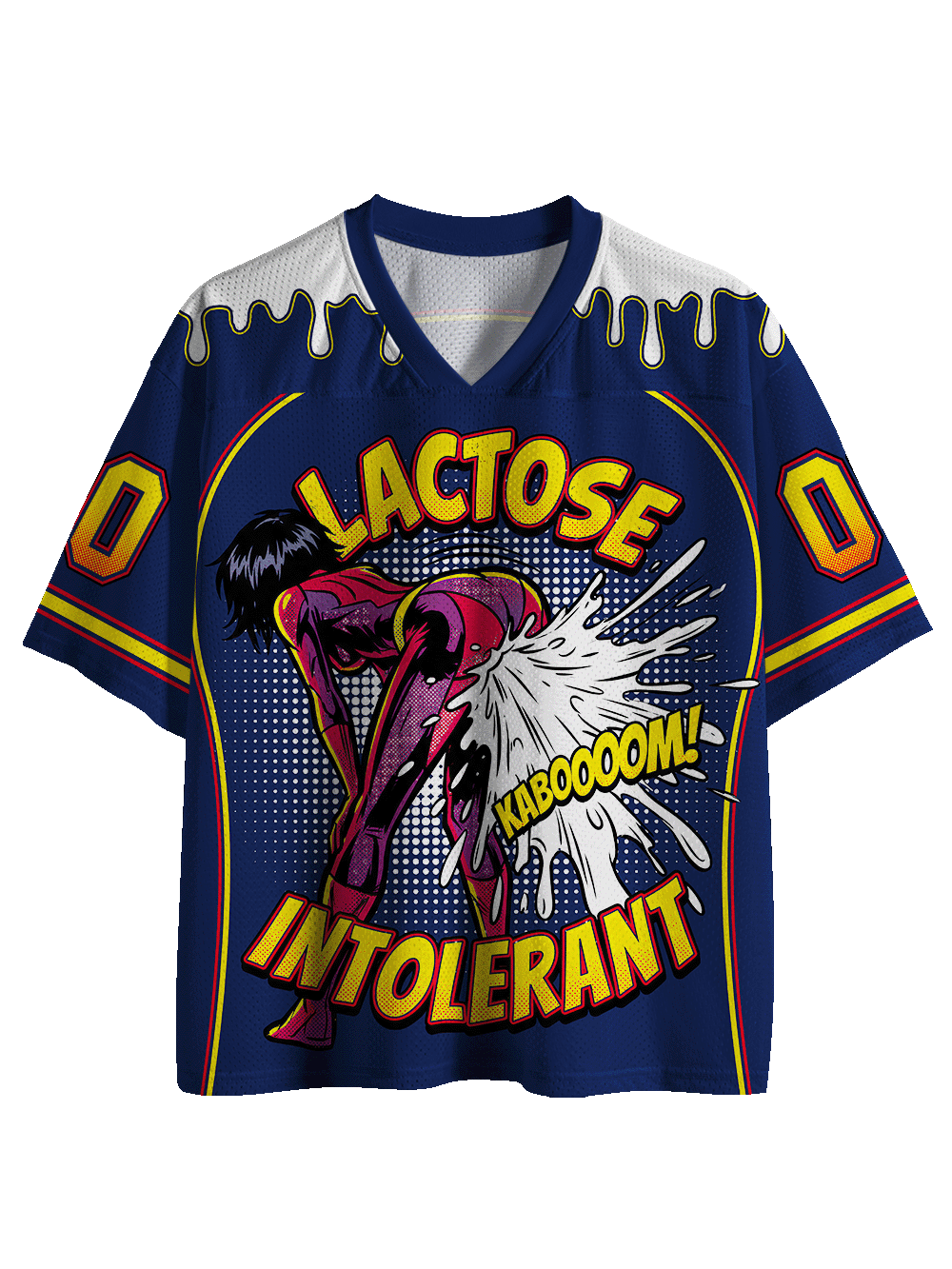 LACTOSE INTOLERANT Mesh Jersey