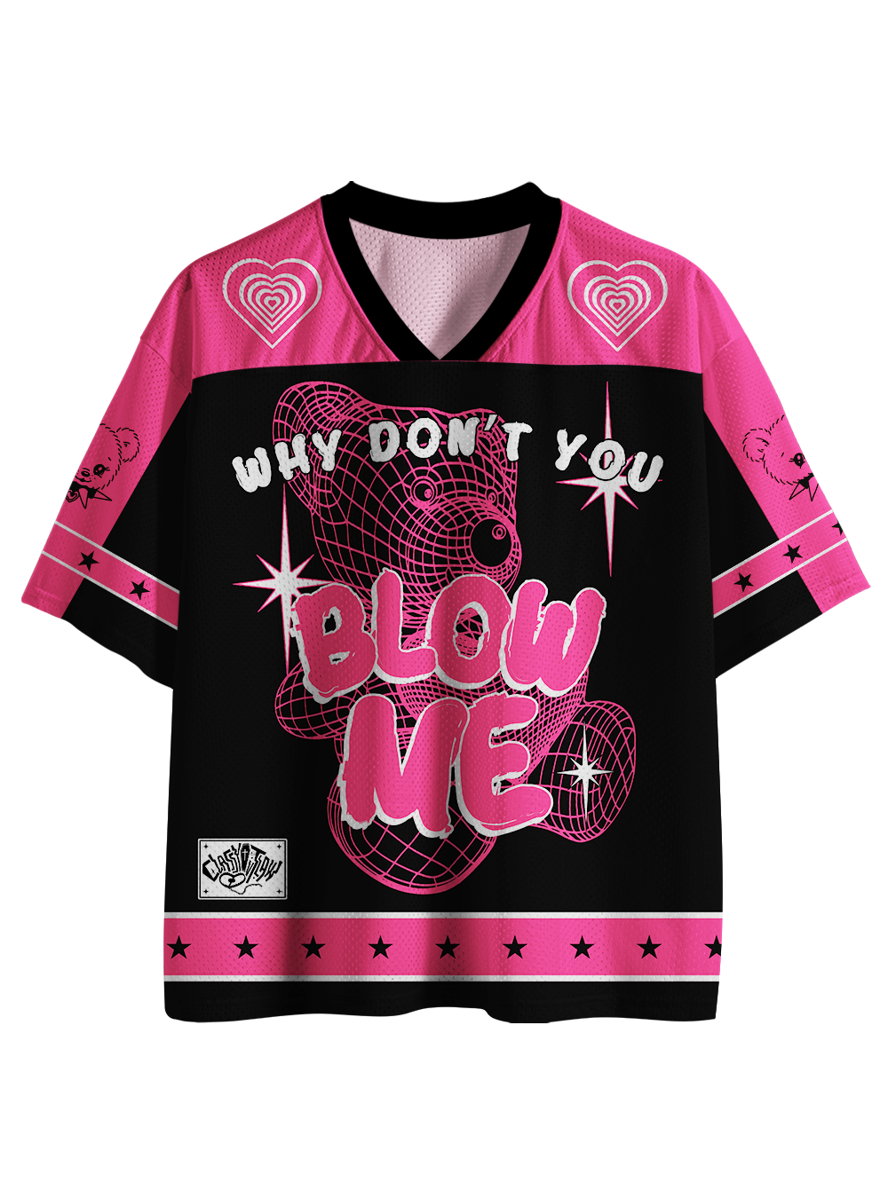 WHY DON’T YOU BLOW ME Mesh Jersey