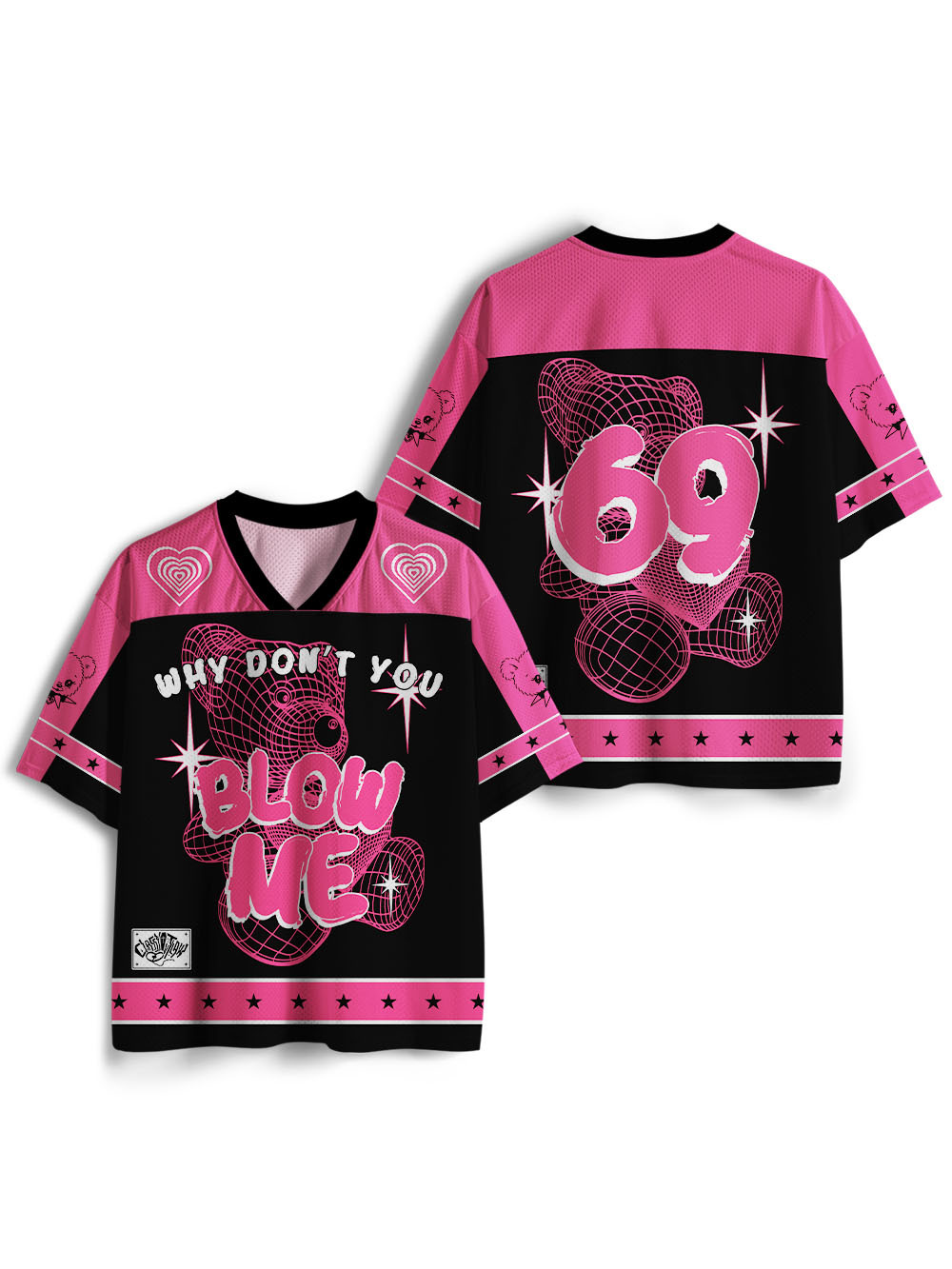 WHY DON’T YOU BLOW ME Mesh Jersey