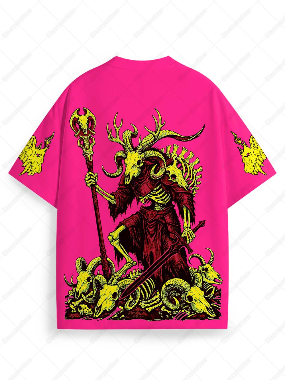 Goatlord Ascension Eco Oversized Graphic Tees