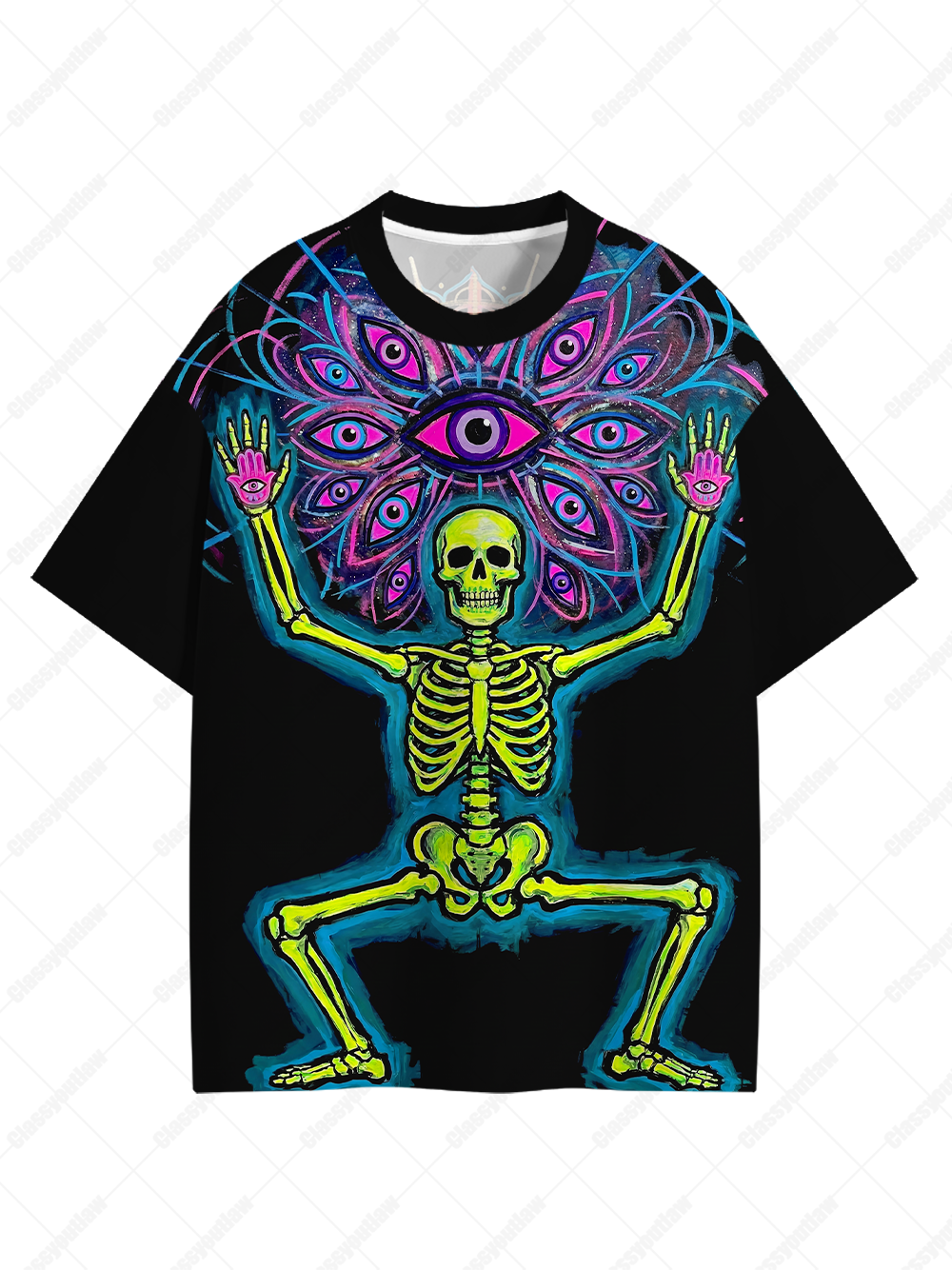 EYE OF TRUTH Eco Oversized Graphic Tees