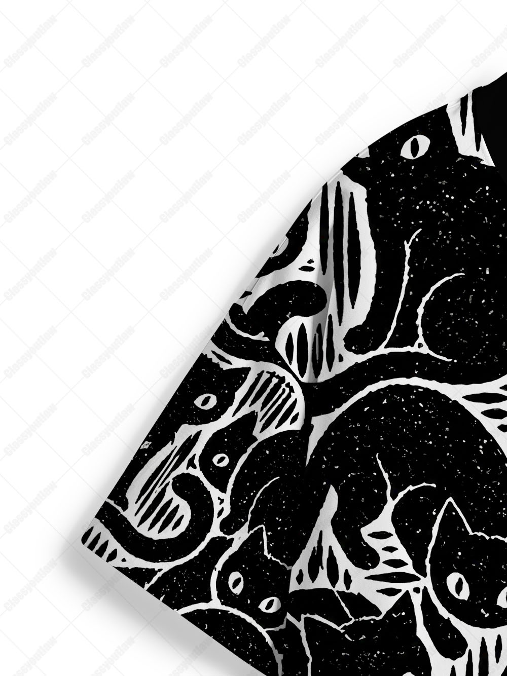 NIGHT STALKER Eco Oversized Graphic Tees