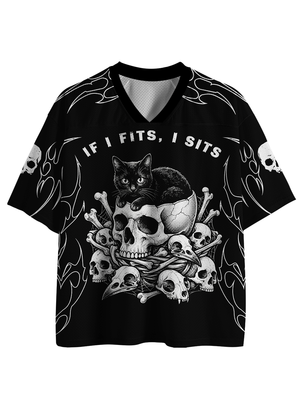 IF I FITS,I SITS MESH JERSEY