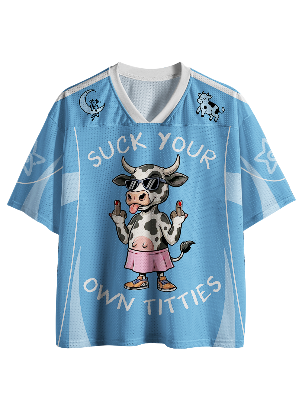 SUCK YOUR OWN TITTIES MESH JERSEY