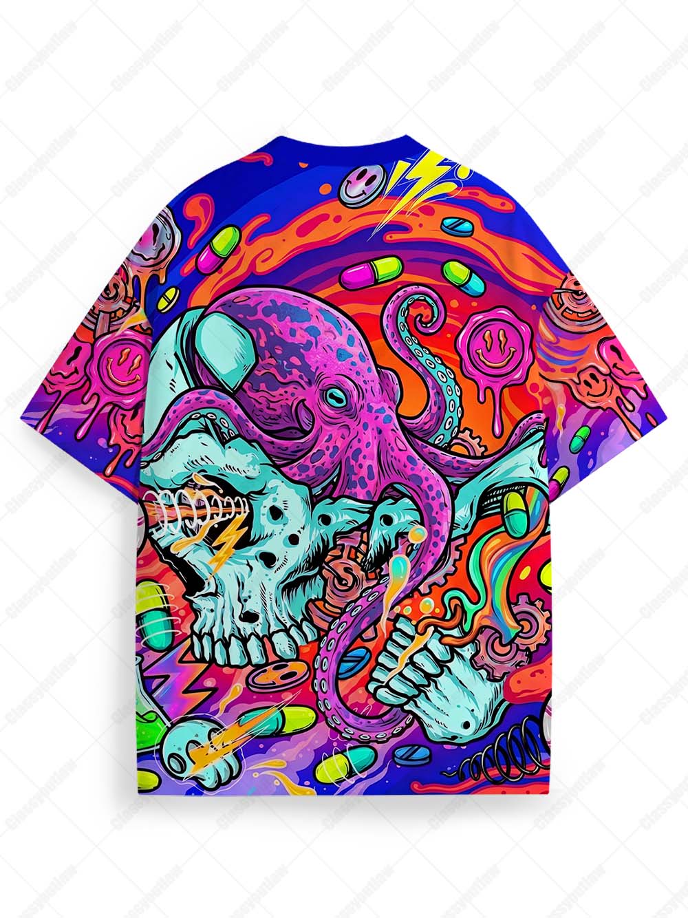 SYNAPTIC VOYAGE ECO OVERSIZED GRAPHIC TEES