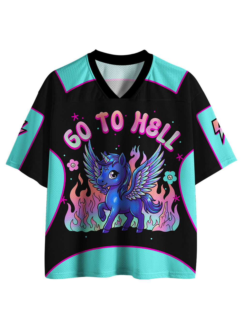 GO TO HELL MESH JERSEY