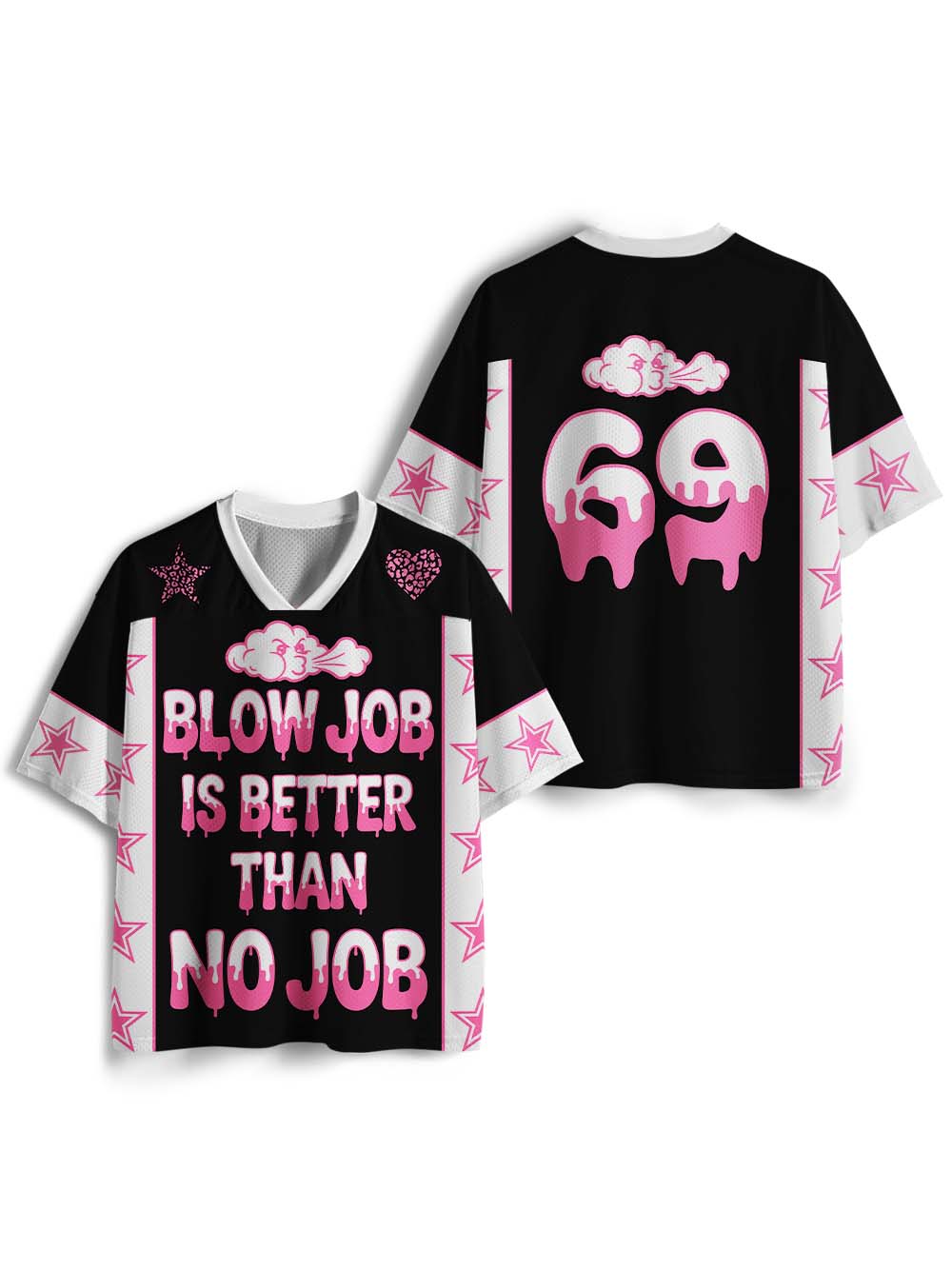 BLOW JOB IS BETTER THAN NO JOB MESH JERSEY