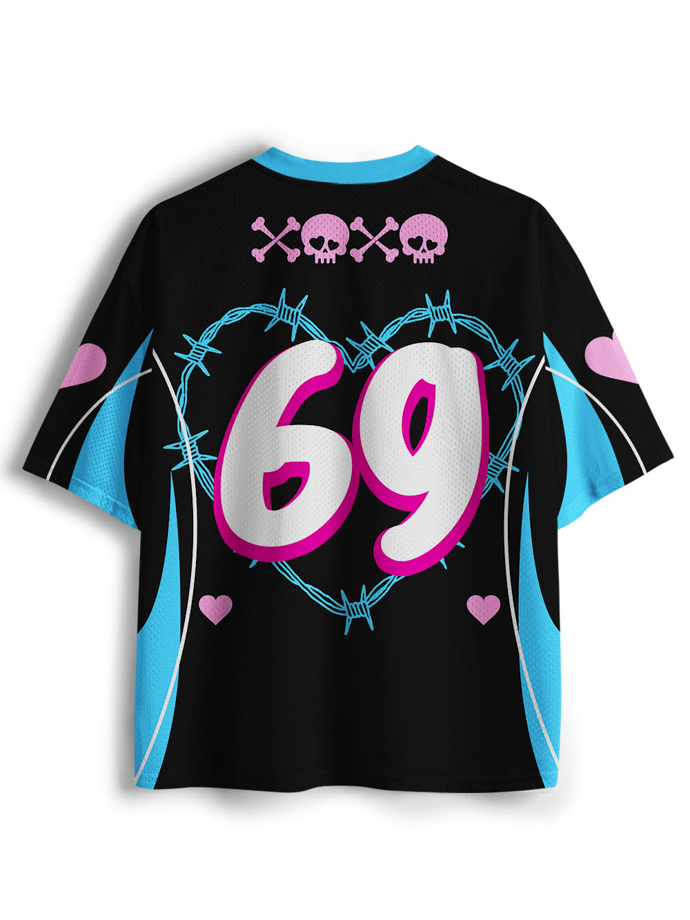 BE A SLUT DO WHATEVER YOU WANT MESH JERSEY
