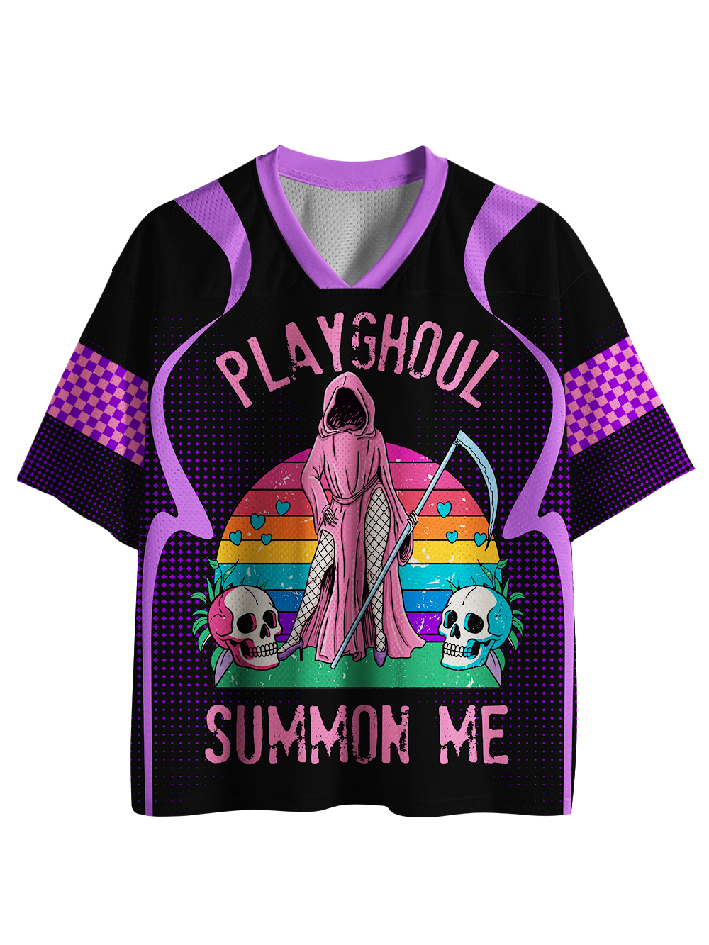 PLAYGHOUL SUMMON ME REAPER MESH JERSEY