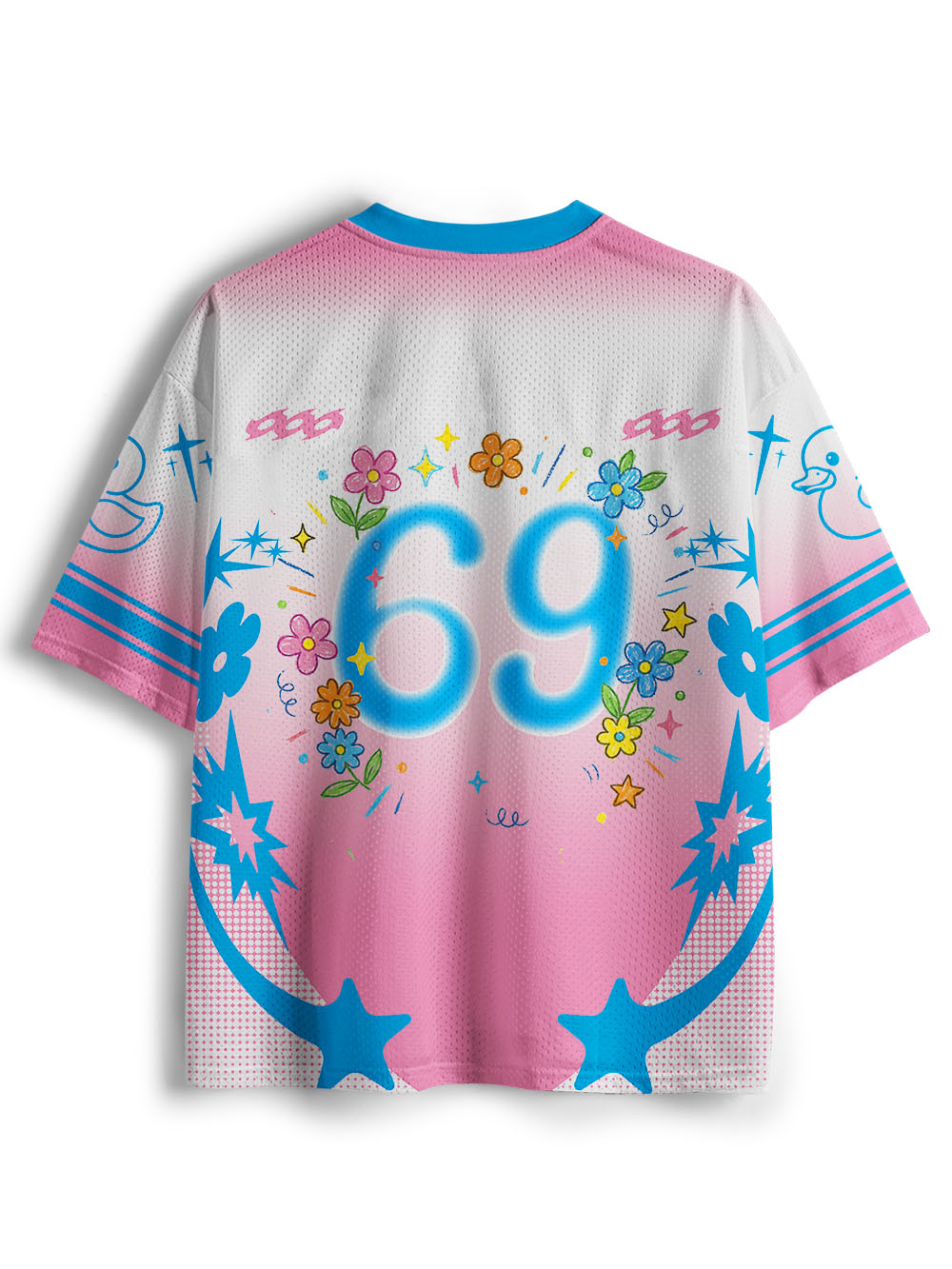 YOU TURN ME ON MESH JERSEY