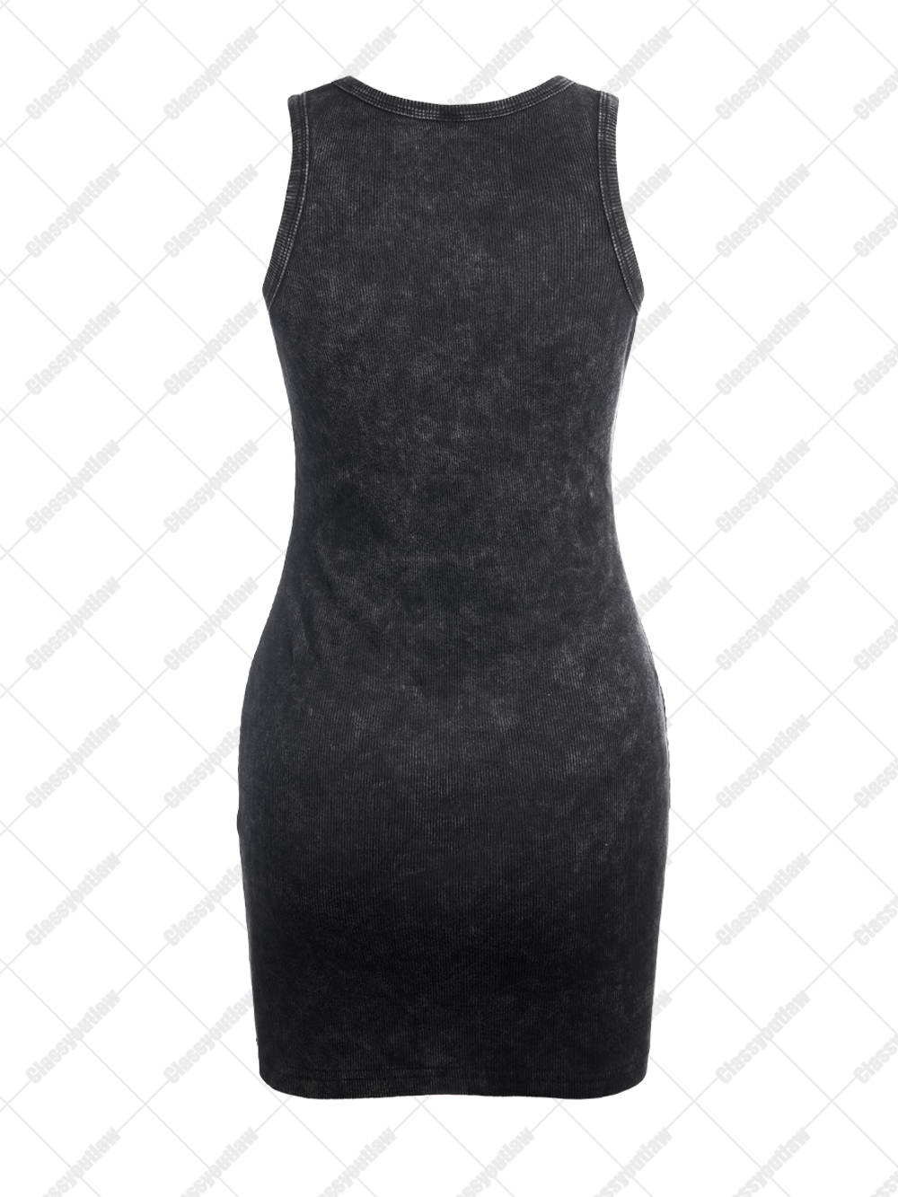 TATTOOED MYSTIQUE VINTAGE BODYCON TANK DRESS