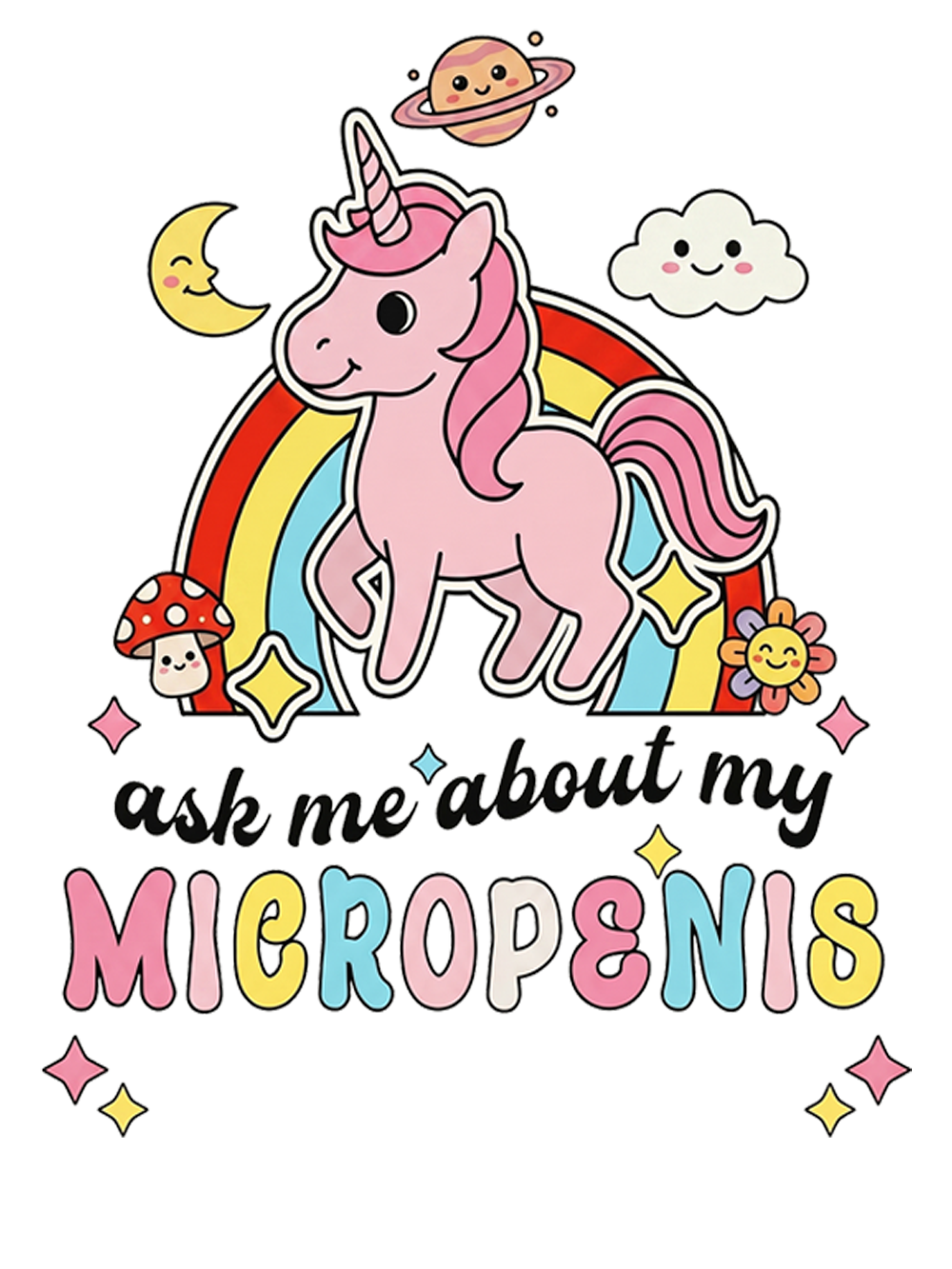 ASK ME ABOUT MY MICROPENIS WASHED TANK TOP